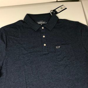 Vineyard Vines Dark Blue Polo Shirt (Brand New) XL